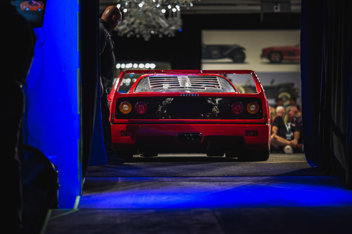 1992 Ferrari F40 offered at RM Sotheby’s Amelia live auction 2019